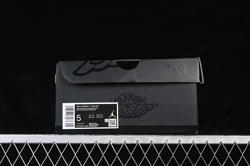 All categories Air Jordan Jordan series basketball shoes Air Jordan 1 Low Air Jordan 1 Low AJ1 Joe 1 white and green low-top cultural and casual sneakers FQ7687-300